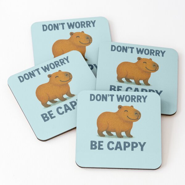Item preview, Don't Worry Be Cappy designed and sold by FrictionMaxxing.