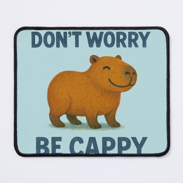 Item preview, Don't Worry Be Cappy designed and sold by FrictionMaxxing.