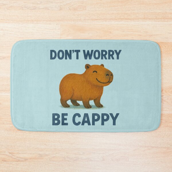 Item preview, Don't Worry Be Cappy designed and sold by FrictionMaxxing.