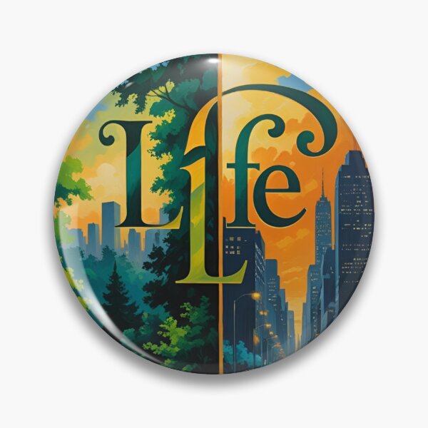 Item preview, Sunrise or sunset, nature's embrace or urban ambition – 'Life' unfolds in countless ways. Find your balance. designed and sold by Minato_Monarch.