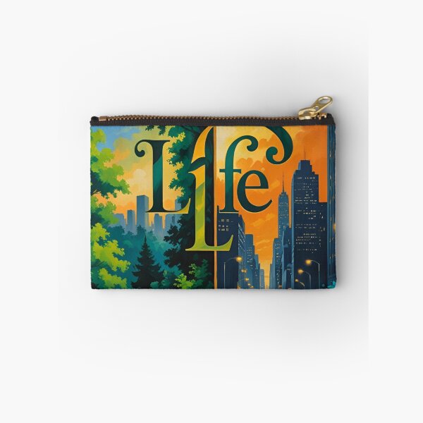 Item preview, Sunrise or sunset, nature's embrace or urban ambition – 'Life' unfolds in countless ways. Find your balance. designed and sold by Minato_Monarch.