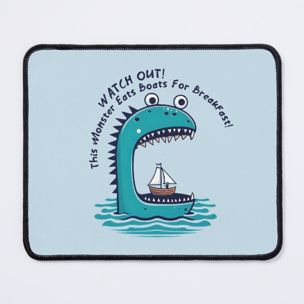 Item preview, This monster eats boats for breakfast designed and sold by Scaryzz.