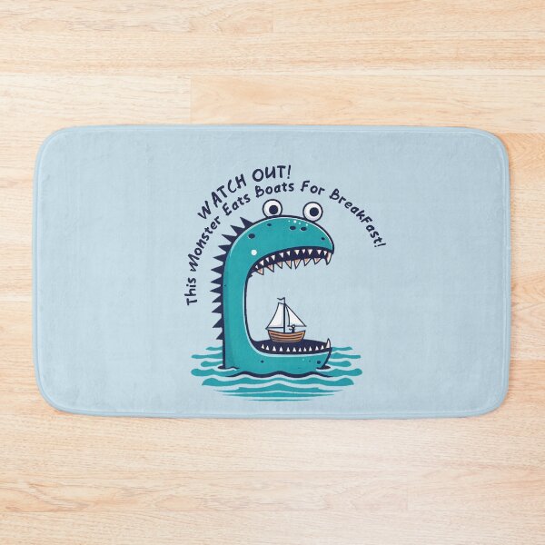 Item preview, This monster eats boats for breakfast designed and sold by Scaryzz.