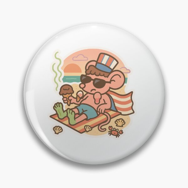 Item preview, TIDE OF STINK: Beach Bum Curly Mouse Returns Premium Cool Trendy Best Gift  designed and sold by Imaginarium of Chaos falcon88 .