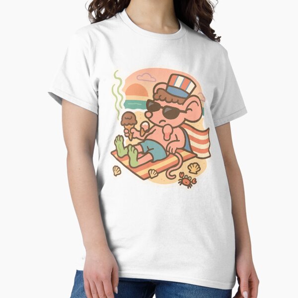 Item preview, TIDE OF STINK: Beach Bum Curly Mouse Returns Premium Cool Trendy Best Gift  designed and sold by Imaginarium of Chaos falcon88 .
