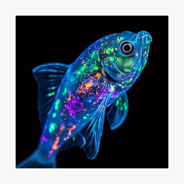 Item preview, A interesting bioluminescent fish designed and sold by Vicarchaeopteryx.