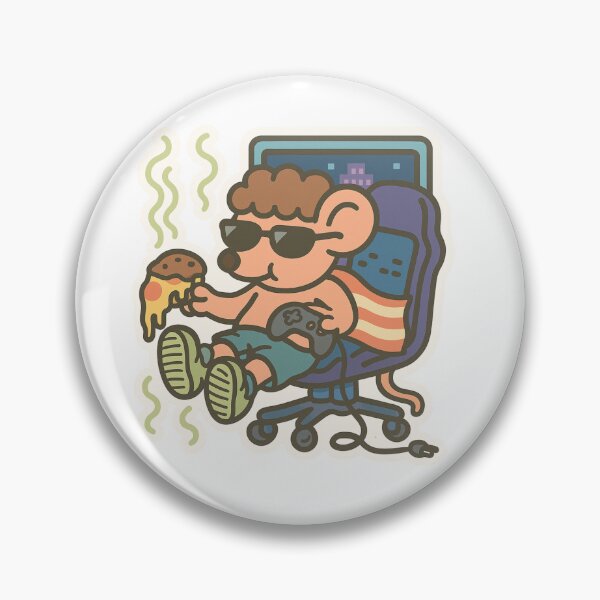 Item preview, LAGGY & LOATHSOME: Curly Mouse AFK But Deadly Premium Cool Trendy Best Gift  designed and sold by Imaginarium of Chaos falcon88 .