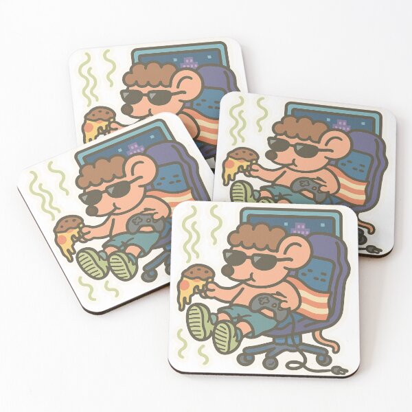 Item preview, LAGGY & LOATHSOME: Curly Mouse AFK But Deadly Premium Cool Trendy Best Gift  designed and sold by Imaginarium of Chaos falcon88 .