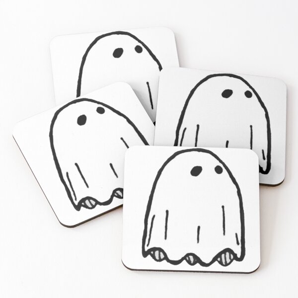 Item preview, lil' spooky ghost designed and sold by ZakAlsoDraws.