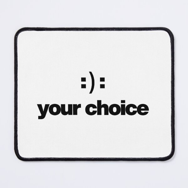 Item preview, Your Choice – Minimalist typography design for self-determination, motivation and a free lifestyle designed and sold by nkhookysun.