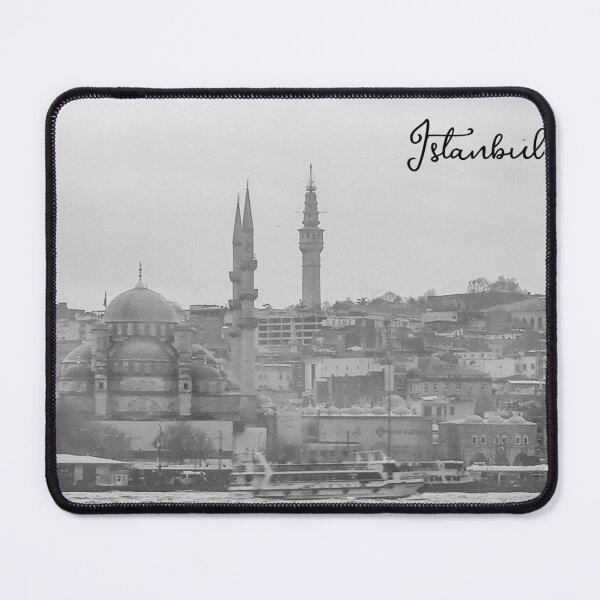 Item preview, Istanbul Cityscape – BnW View on the Bosphorus designed and sold by photo-travel.