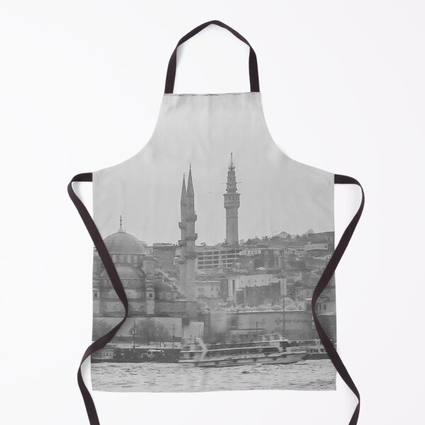 Item preview, Istanbul Cityscape – BnW View on the Bosphorus designed and sold by photo-travel.
