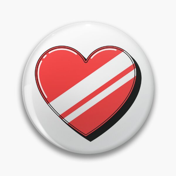 Item preview, Glossy red heart illustration, pop art designed and sold by artskill2k17.