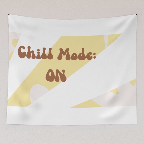 Item preview, Chill Mode: ON – Retro Relaxation Poster designed and sold by renatteart.