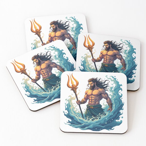 Item preview, Magnificent Poseidon emerging from the water designed and sold by Danh Style.
