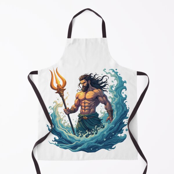 Item preview, Magnificent Poseidon emerging from the water designed and sold by Danh Style.