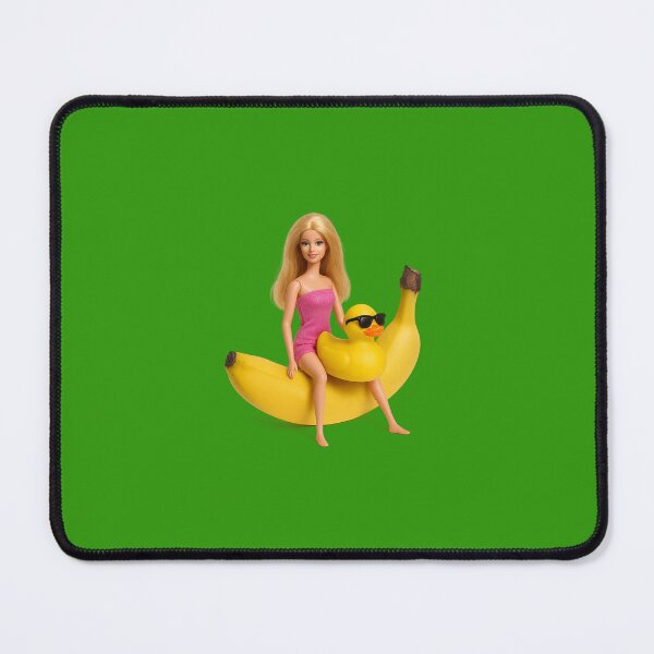 Item preview, Banana Rider – Fashion Doll on Fruit with Duck designed and sold by SnappyPineapple.