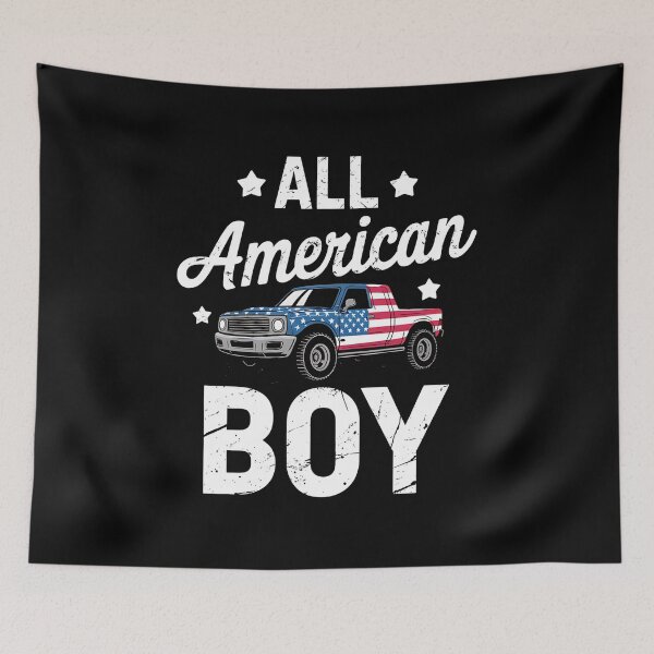 Item preview, All American Boy 4th of July designed and sold by BakeryDozen.