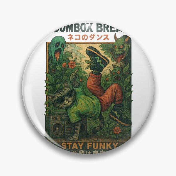 Item preview, Boombox Break – Stay Funky designed and sold by YamiHaus.
