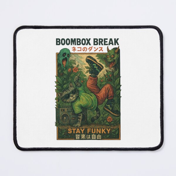 Item preview, Boombox Break – Stay Funky designed and sold by YamiHaus.
