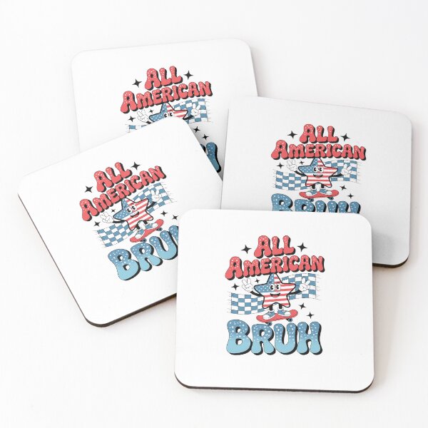 Item preview, All American Bruh 4th Of July Patriotic USA designed and sold by BakeryDozen.