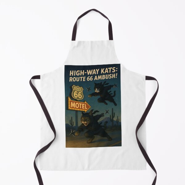 Item preview, High-Way Kats: Route 66 Ninja Ambush! designed and sold by Zen Cat Studio.