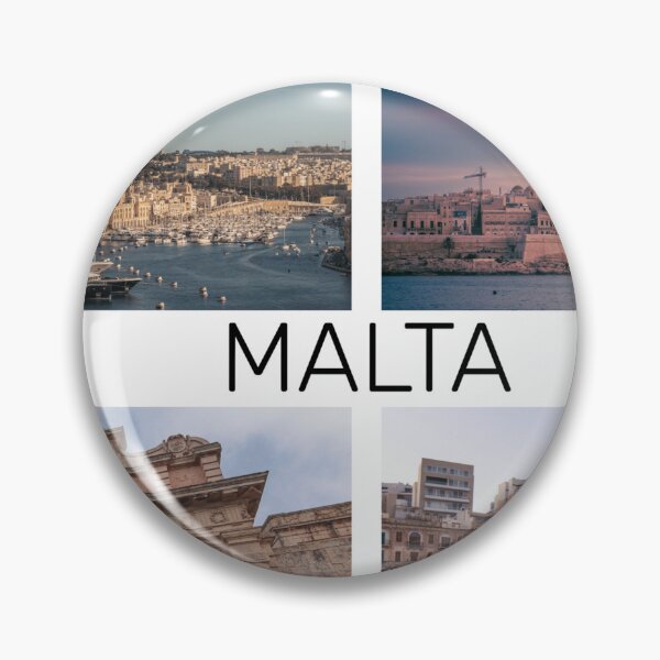 Item preview, Beautiful Malta Photography with Custom 'Malta' Text – Stunning Island Views designed and sold by photo-travel.