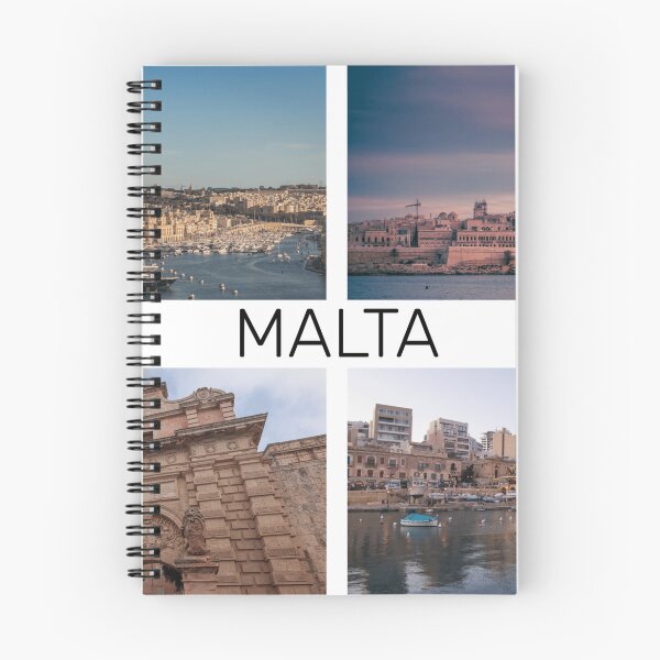 Item preview, Beautiful Malta Photography with Custom 'Malta' Text – Stunning Island Views designed and sold by photo-travel.