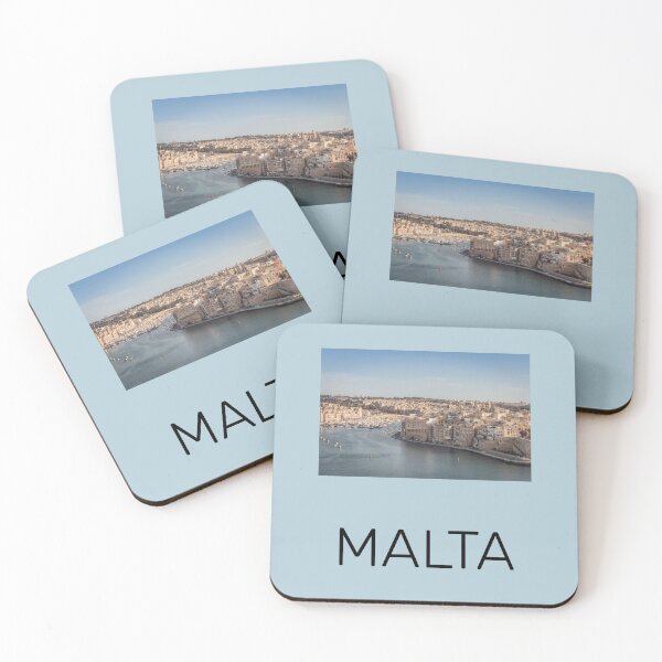 Item preview, Charming Three Cities of Malta Photography – Historic Views with 'Malta' Text designed and sold by photo-travel.