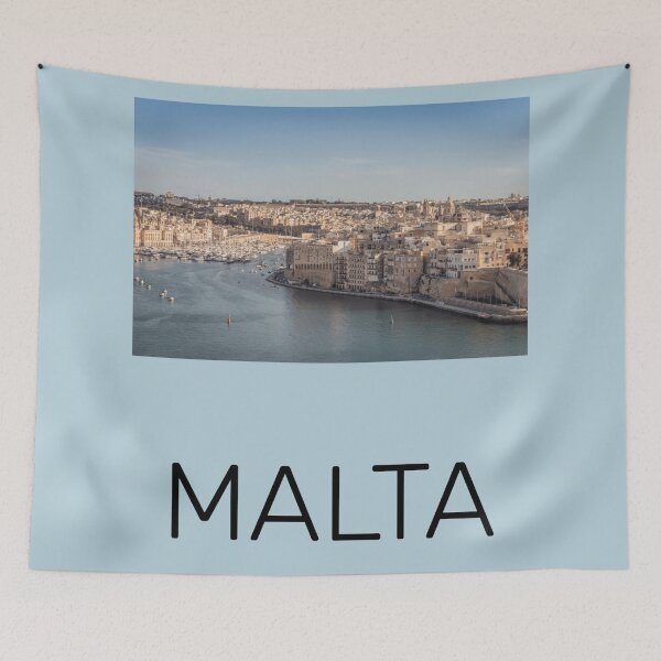 Item preview, Charming Three Cities of Malta Photography – Historic Views with 'Malta' Text designed and sold by photo-travel.