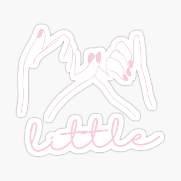 Big and Little (little) Sticker