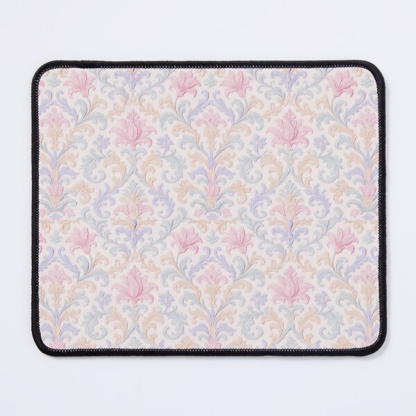 Item preview, Pastel Rococo Floral Scroll Pattern designed and sold by SUNAGIMO9999.