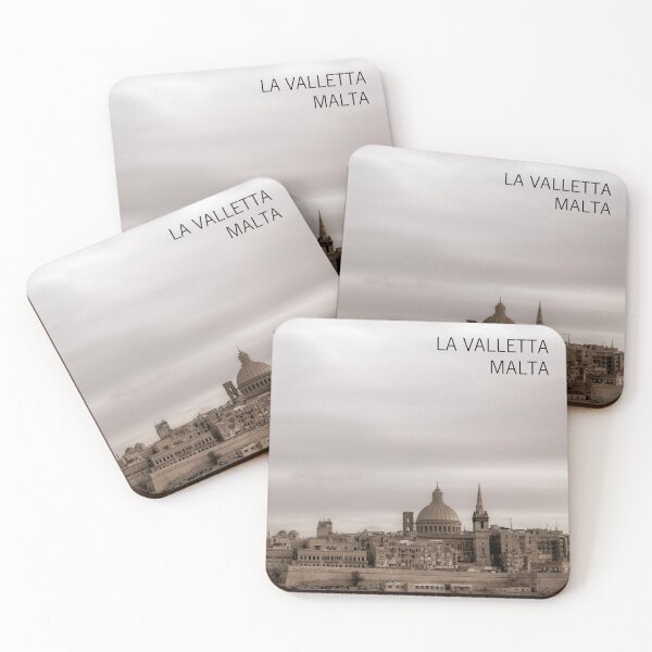 Item preview, Stunning View of Valletta Malta – Breathtaking Cityscape Photography designed and sold by MetaModel Editions.