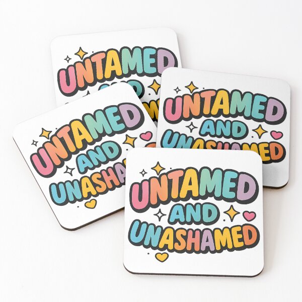 Item preview, Untamed and Unashamed – Pride Art - LGBTQ Stickers designed and sold by Haus Of Sin.