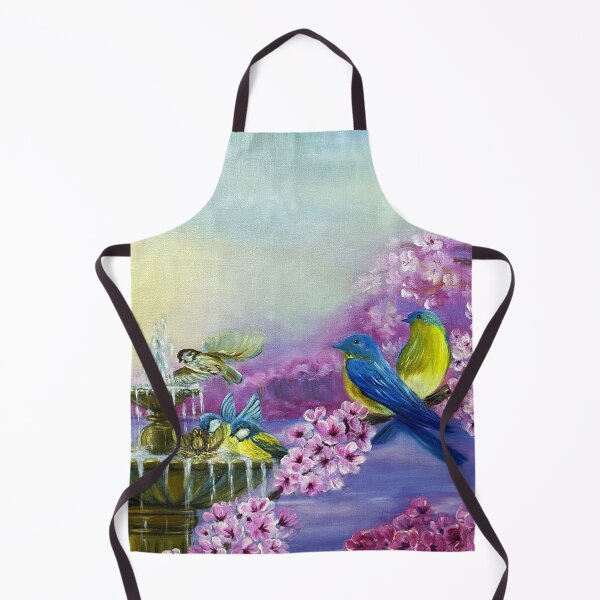 Item preview, Birds by the Fountain by Ekaterina Kerezora designed and sold by Geomano Negron.
