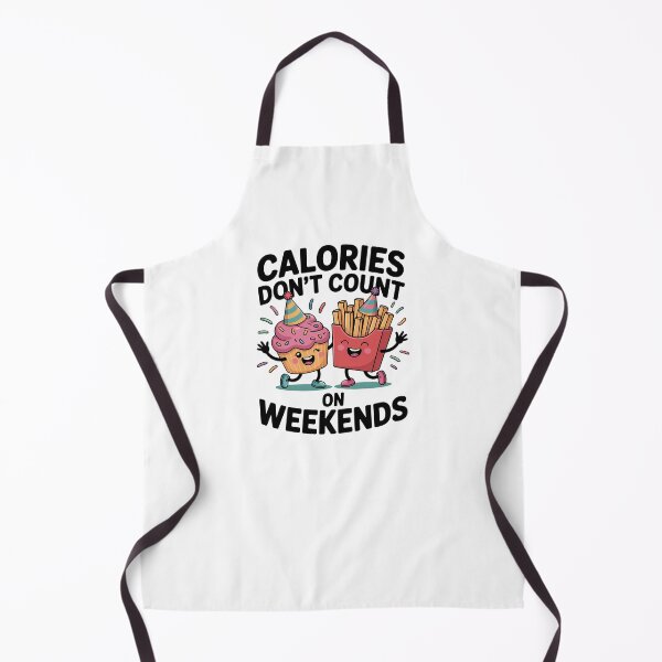 Item preview, Calories Don’t Count on Weekends – Funny Junk Food Party Design designed and sold by ThatBBStore.