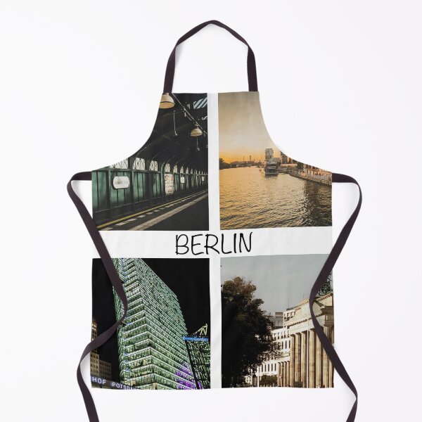 Item preview, Stunning Berlin Photography – Four Iconic Views with 'Berlin' Text designed and sold by photo-travel.