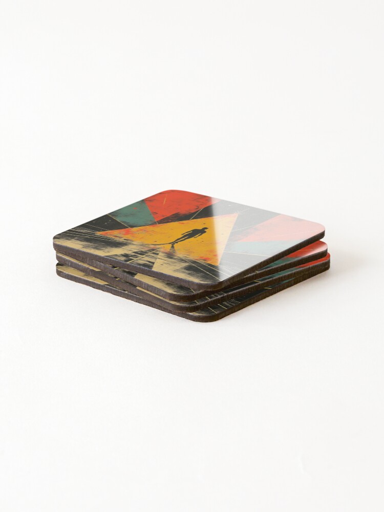Thumbnail 4 of 5, Coasters (Set of 4), The Dimensional Rift designed and sold by Tzerger.
