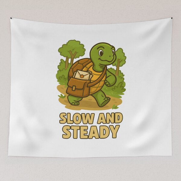 Item preview, Turtle Express: Nature’s Slow but Sure Delivery designed and sold by inkNext.