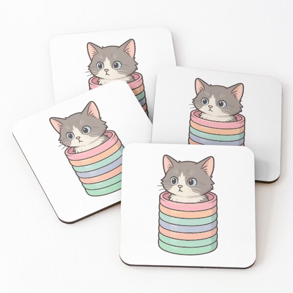 Item preview, Cat in a slinky designed and sold by Wandertrace.