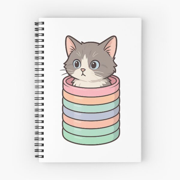 Item preview, Cat in a slinky designed and sold by Wandertrace.
