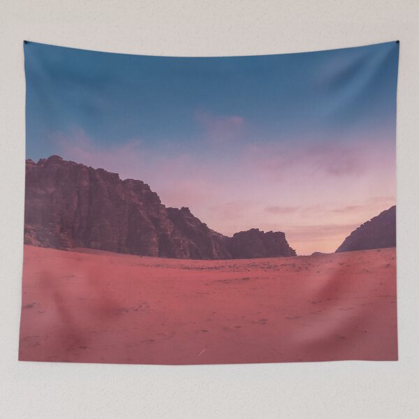 Item preview, Majestic Wadi Rum Red Desert – Stunning Landscape Photography of Jordan designed and sold by photo-travel.