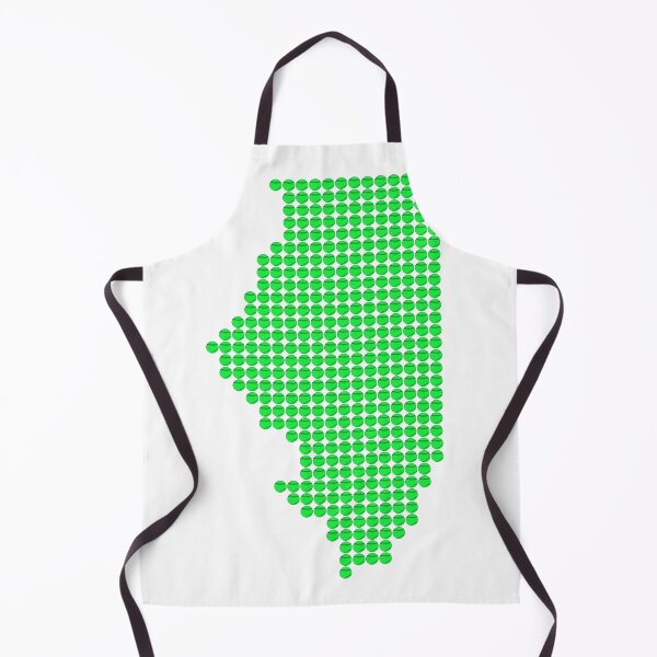 Item preview, Illinois Green Baseball Fill designed and sold by TheIconSmith.