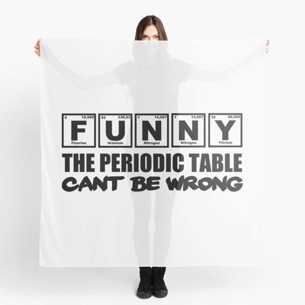 Item preview, Funny the Periodic Table can't be wrong designed and sold by Jendrik1507.