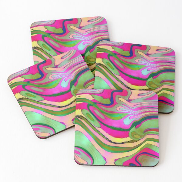 Item preview, Colorful waves shape imagination designed and sold by Sigtrix.