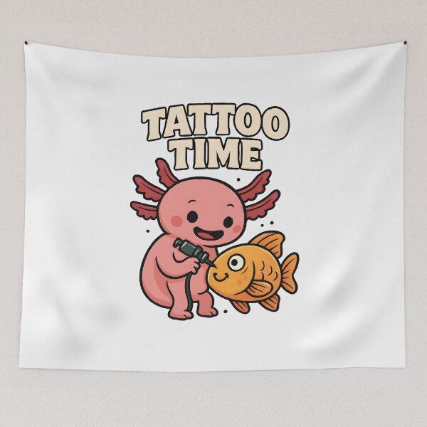 Item preview, Inkspirations: The Axolotl Tattooist designed and sold by inkNext.