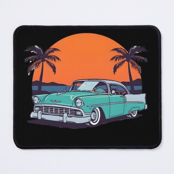 Item preview, Classic car by the sea designed and sold by SanchillShop.