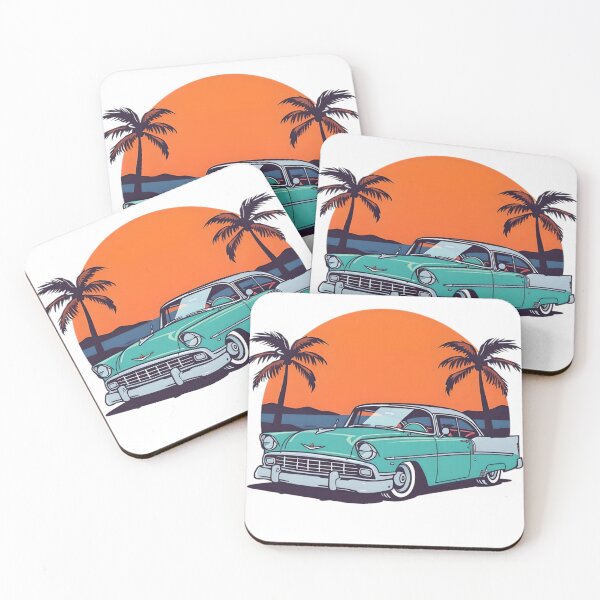 Item preview,  Classic car by the sea designed and sold by SanchillShop.