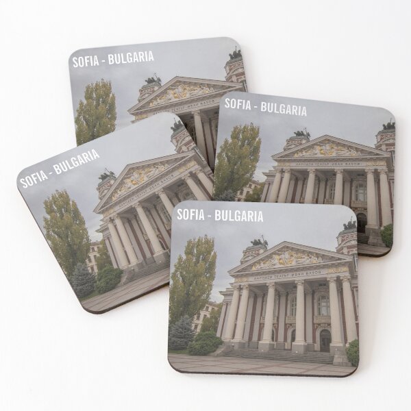 Item preview, National Theatre 'Ivan Vazov' Sofia – Iconic Bulgarian Architecture Photography designed and sold by MetaModel Editions.