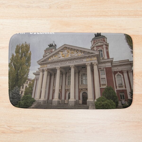 Item preview, National Theatre 'Ivan Vazov' Sofia – Iconic Bulgarian Architecture Photography designed and sold by photo-travel.